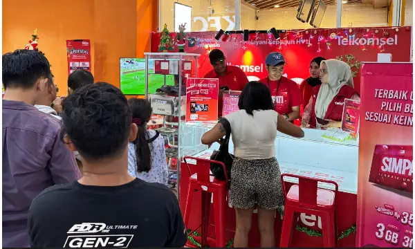 Telkomsel Pamasuka Ungkap Tren Digital Pelanggan Selama Natal dan Tahun Baru