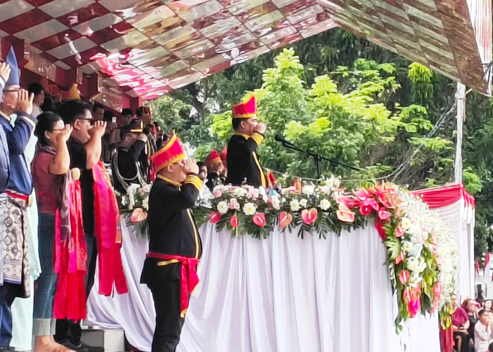 80 Tahun Peristiwa Merah Putih: Gubernur Yulius Selvanus Kobarkan Semangat "Bhakti Kami Demi Pertiwi"