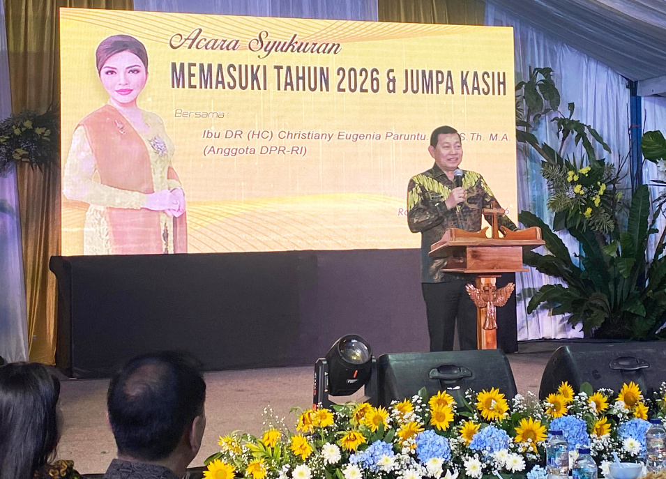 Momentum Jumpa Kasih 2026, Wagub Victor Mailangkay Ajak Tokoh Sulut Kedepankan Politik Hati dan Persatuan