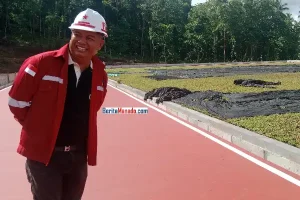 PT Favor Indah Jaya Serahkan Penilaian Akhir Proyek Alun-alun Minahasa Utara kepada BPK