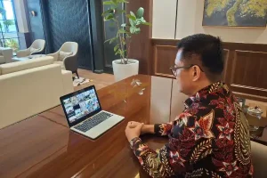 Hadiri Entry Meeting Nasional BPK, Joune Ganda Tegaskan Akuntabilitas Keuangan Minahasa Utara