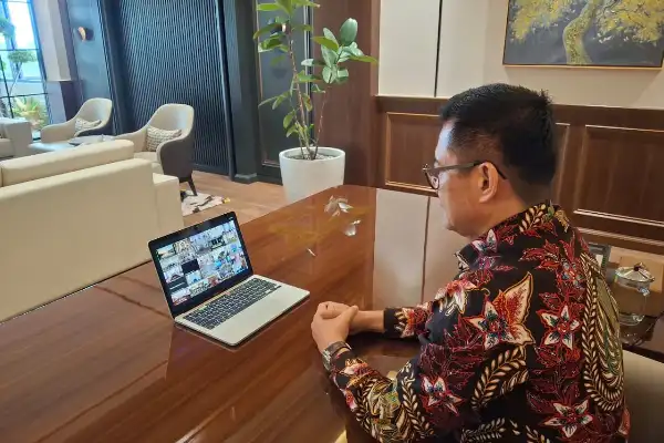 Hadiri Entry Meeting Nasional BPK, Joune Ganda Tegaskan Akuntabilitas Keuangan Minahasa Utara