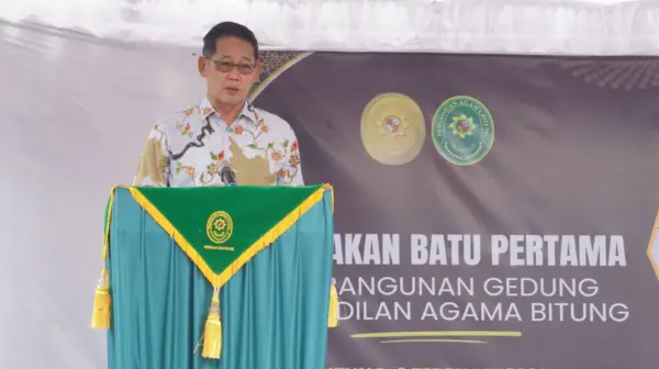 Resmi! Pembangunan Gedung Pengadilan Agama Bitung Dimulai, Ini Harapan Wali Kota Hengky Honandar