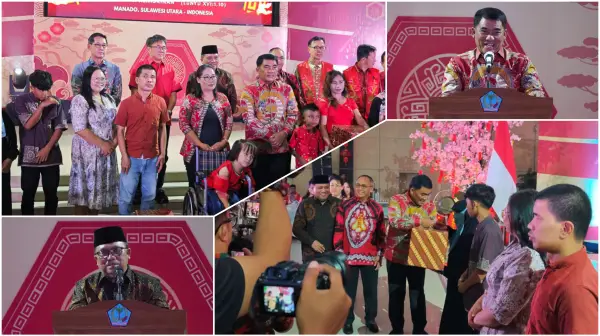Imlek 2577 Kongzili Perkuat Toleransi dan Aksi Sosial di Sulut