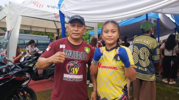 Berlaga di BOTS Gadis SMP Manado Ini Berani Naik Ring, Janeta Tunjukkan Perempuan Bisa Bertinju