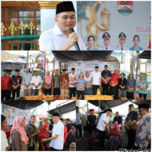 Bupati Ronald Kandoli Pimpin Safari Ramadan dan Berbagi Kepedulian Dengan Warga Belang
