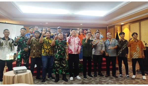 Porgasi Sulut Bangkit, Berry Bertrandus Terpilih Ketua Secara Aklamasi