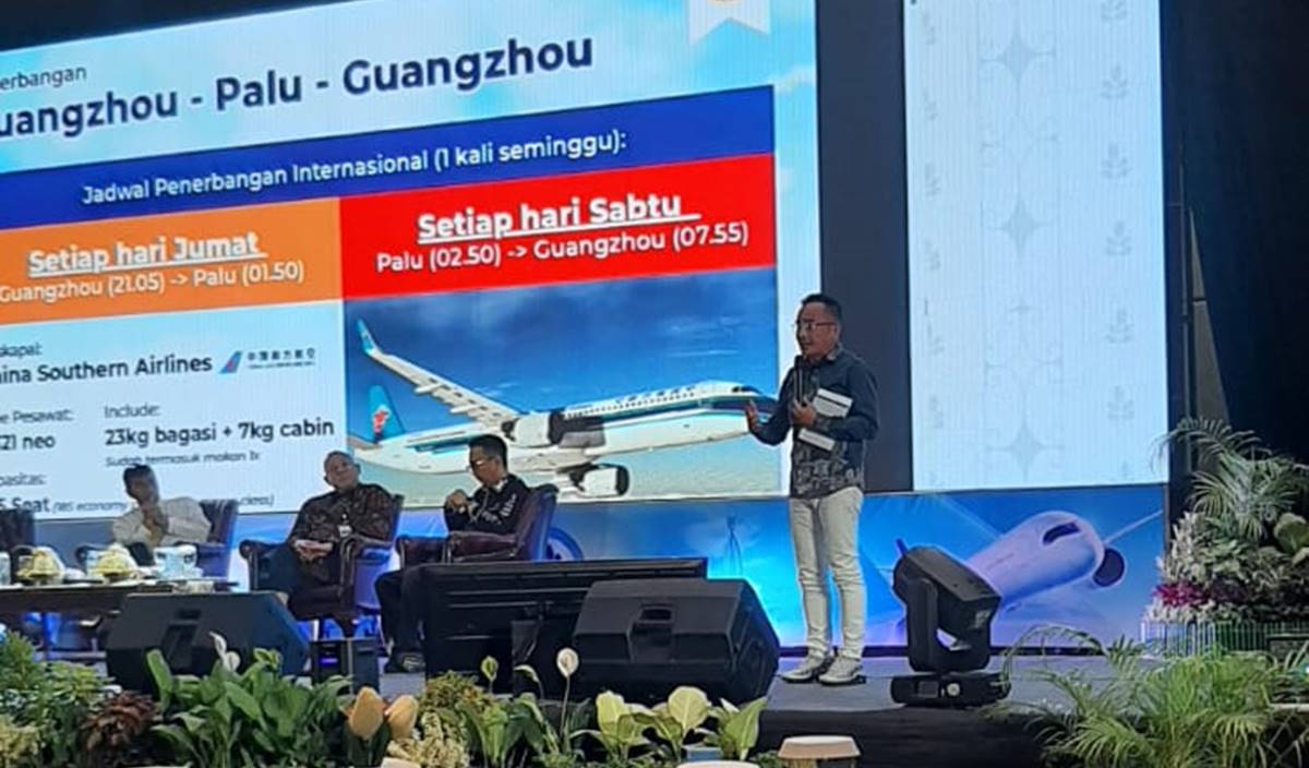 Eks Staf Khusus Gubernur Sulut Direkrut Cocos Group, Buka Rute Guangzhou ke Palu, Sukses Launching Visit Sulteng di Kemenpar RI