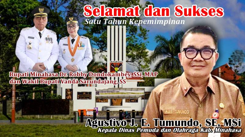 Agustivo Tumundo Optimis Potensi Olahraga Minahasa Ukir Prestasi di Masa Depan