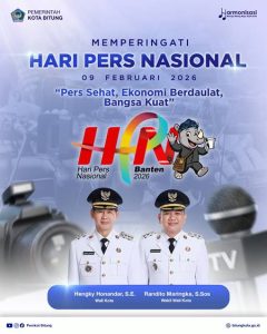 HPN 2026, Wali Kota Bitung Tegaskan Peran Strategis Pers Tangkal Hoaks dan Kawal Pembangunan