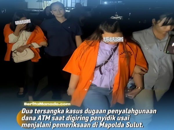 Diduga Bobol Dana Kas Rp1,8 Miliar, Dua Teller Bank di Tahuna Ditahan
