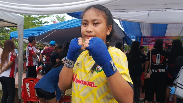 Berlaga di BOTS Gadis SMP Manado Ini Berani Naik Ring, Janeta Tunjukkan Perempuan Bisa Bertinju