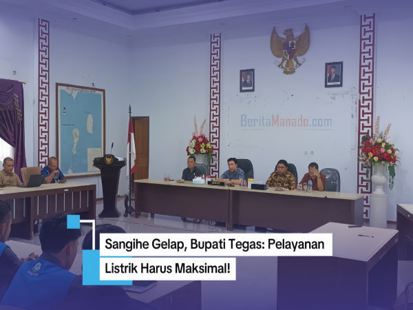 Sangihe Gelap, Bupati Tegas: Pelayanan Listrik Harus Maksimal!