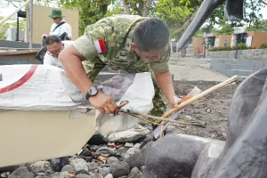 Kodam XIII/Merdeka Wujudkan Indonesia ASRI Lewat Aksi Bersih Pantai di Manado