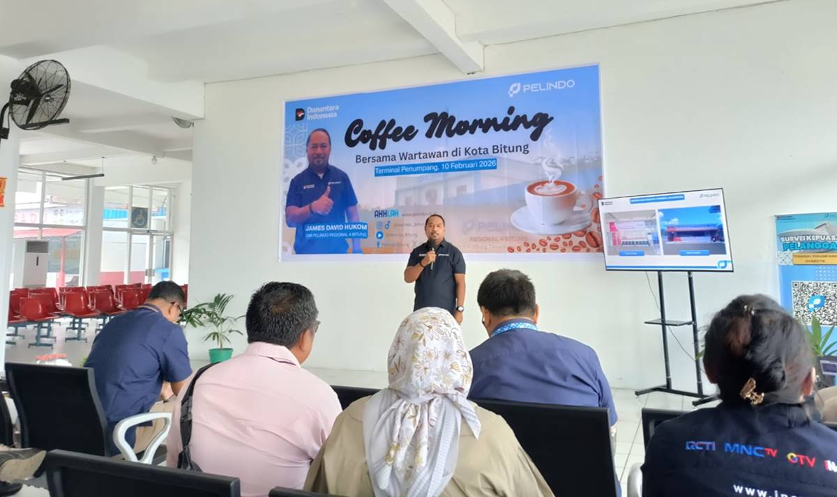 Coffee Morning Pelindo Bitung Bersama Insan Pers, Layanan Pelabuhan Disiapkan Setara Bandara