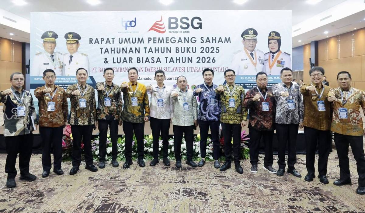 Hengky Honandar Hadiri RUPS Bank SulutGo, Tegaskan Dukungan Bitung untuk Penguatan Ekonomi Daerah