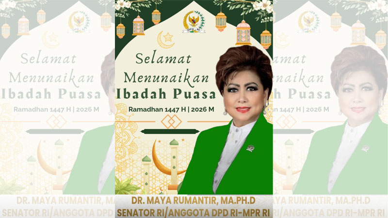 Meneladani Gus Dur dan Prof. Ali Hasjmy, Senator Maya Rumantir Ajak Umat Pererat Tenun Kebangsaan