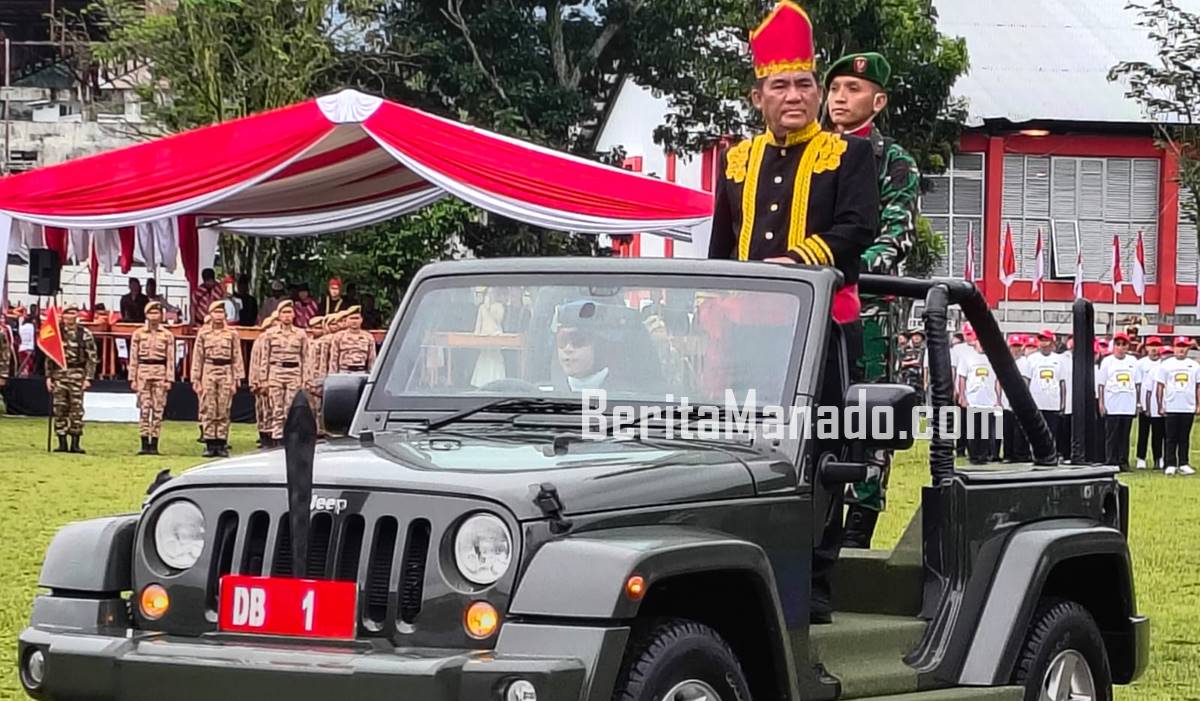 Manado Bergelora 14 Februari, Yulius Selvanus Pimpin Langsung Peringatan Peristiwa Merah Putih