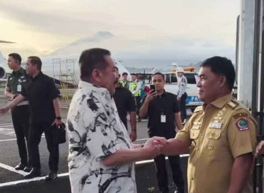 Perkuat Sinergi Penegakan Hukum, Gubernur Yulius Selvanus Sambut Kunjungan Kerja Jaksa Agung RI di Sulawesi Utara