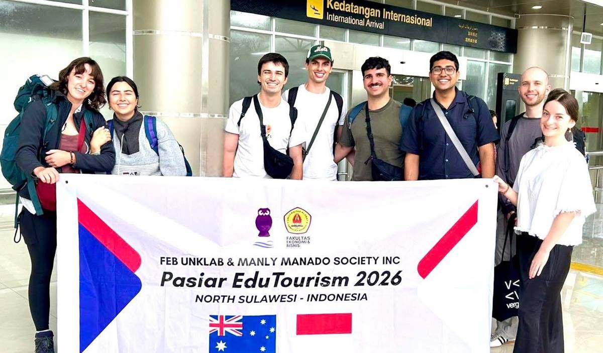 Mahasiswa Australia Jelajahi Sulut Lewat Program Pasiar Edu-Tourism 2026, Manly Manado Society Inc. Gaet 16 Peserta