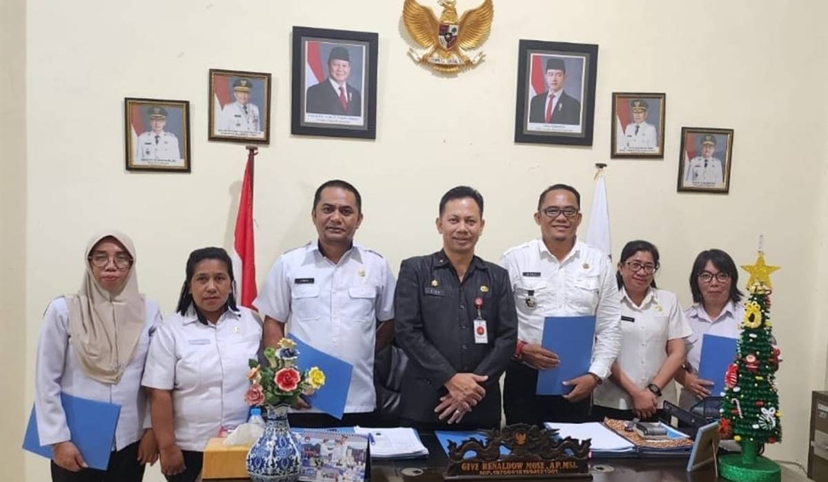 7 Plt Lurah Ditunjuk di Bitung, Ini Daftar Nama Pejabat Pilihan Hengky Honandar