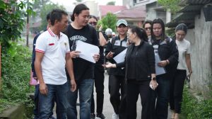 Vanda Sarundajang Pantau Verifikasi dan Validasi Korban Banjir Danau Tondano