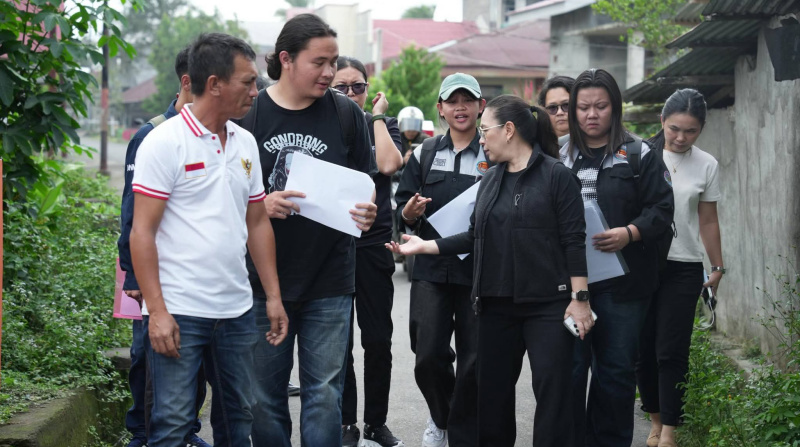 Vanda Sarundajang Pantau Verifikasi dan Validasi Korban Banjir Danau Tondano