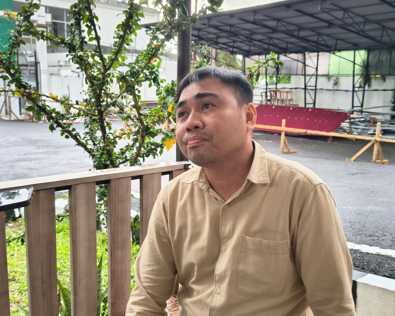 Kejati Sulut Periksa Anggota DPRD Sitaro Evenson Liempepas Terkait Dana Stimulan Gunung Ruang