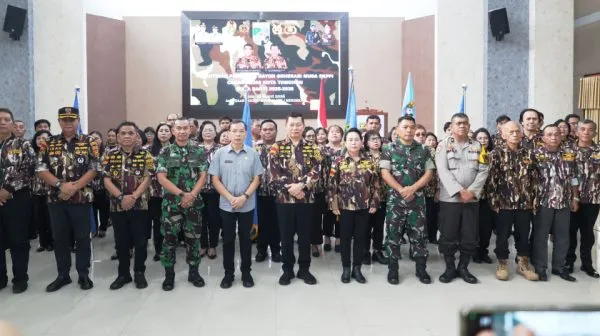 Wagub Victor Mailangkay Hadiri Pelantikan Pengurus GM FKPPI Tomohon