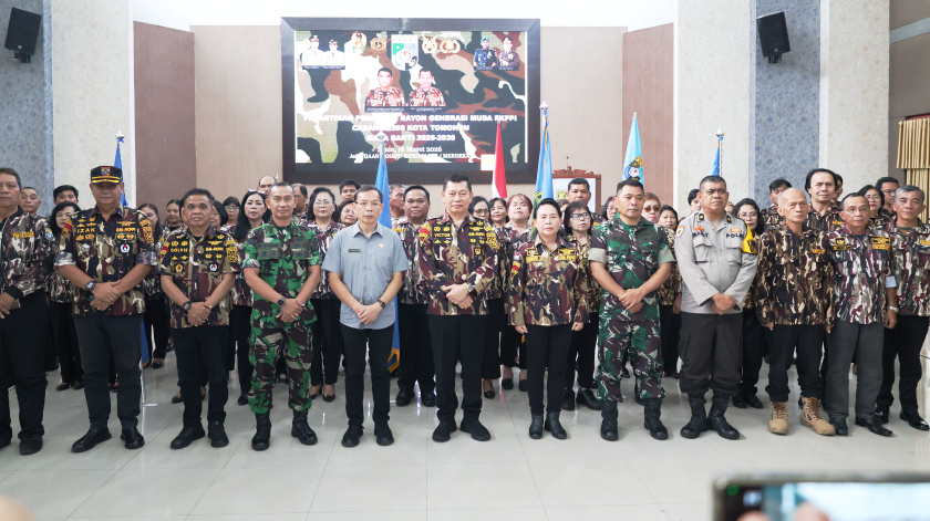 Wagub Victor Mailangkay Hadiri Pelantikan Pengurus GM FKPPI Tomohon