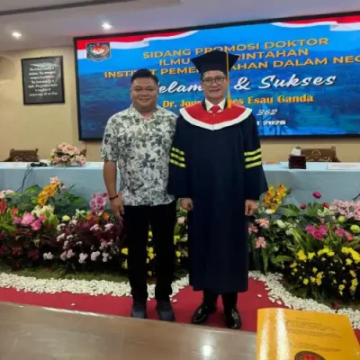 Eriel Bolung Puji Prestasi Akademik Joune Ganda: Bukti Pemimpin Daerah Konsisten Menjunjung Pendidikan