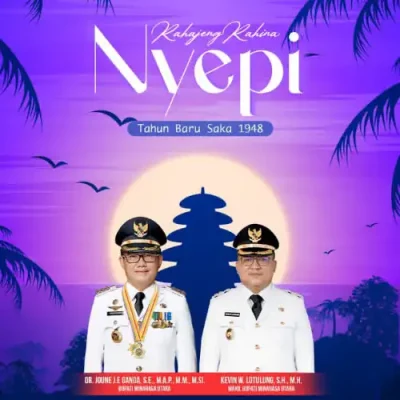 Lewat Nyepi, Pemkab Minahasa Utara Ajak Masyarakat Perkuat Harmoni dan Kedamaian