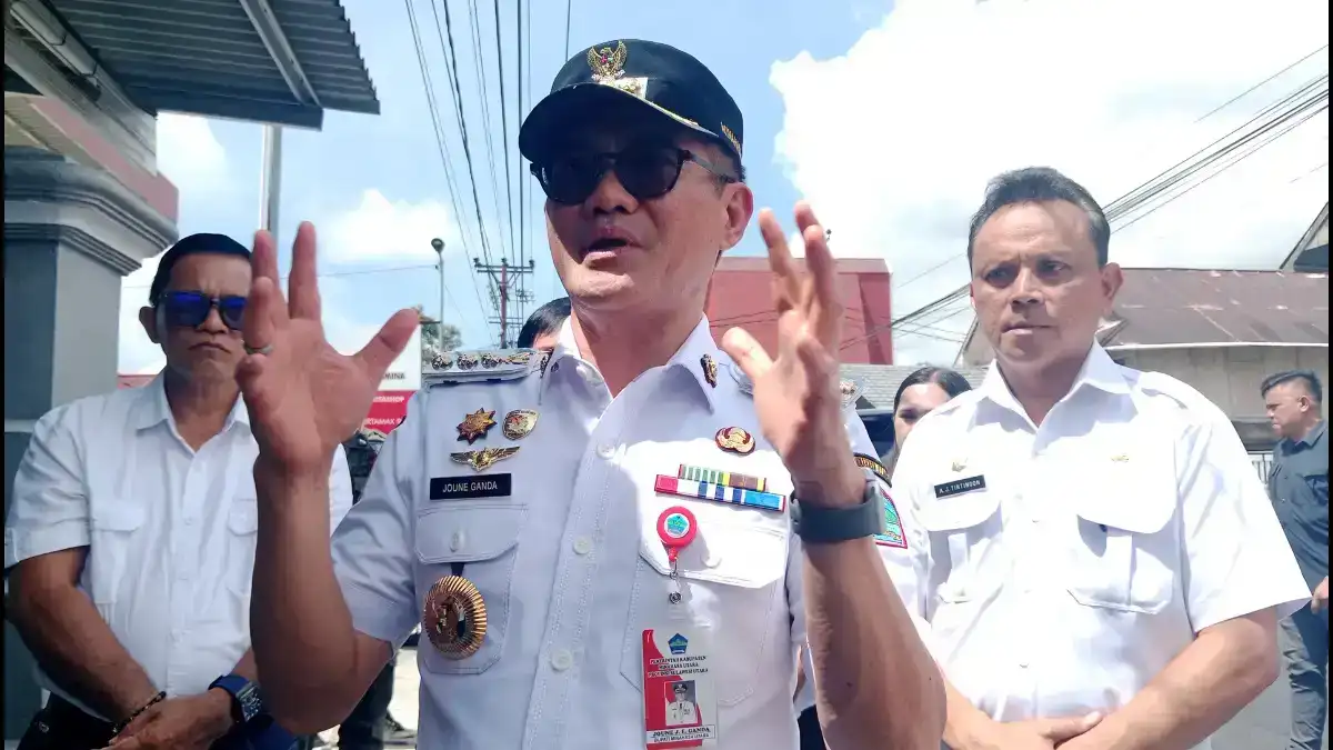 Bupati Joune Ganda Pastikan Jalan Sangkilang Jadi Fokus Pembangunan