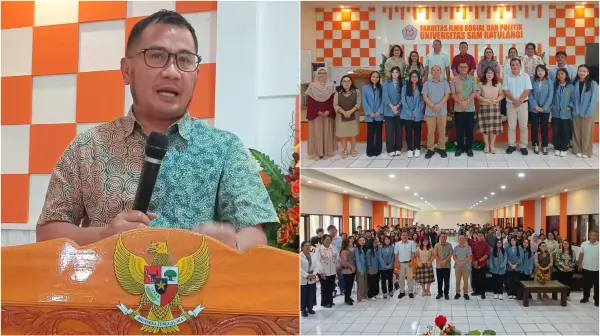 Buka Jendela Dunia, FISIP Unsrat Lepas Mahasiswa ke Wuhu Vocational Technical University