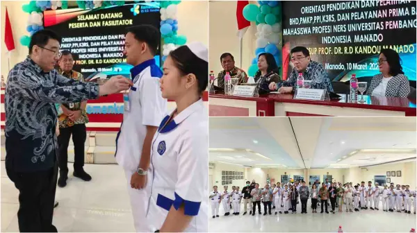 Bekali Mahasiswa UNPI, Dirut RSUP Kandou Tekankan Budaya 5S dan Anti Perundungan