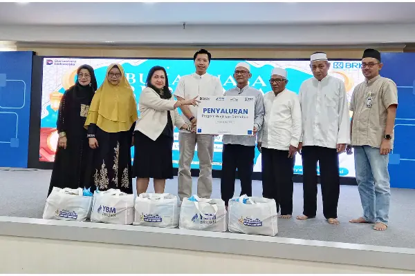 BRI Region 16 Manado Buka Puasa Bersama Pensiunan dan Anak Yatim, Salurkan Bingkisan Lebaran
