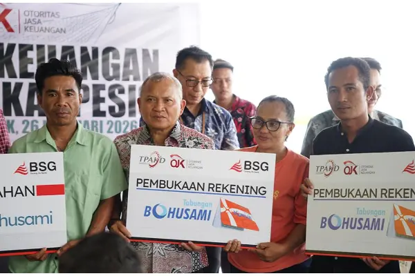Sinergi BSG, BRI, dan OJK Dorong Literasi Keuangan Masyarakat Pesisir di Minahasa Utara