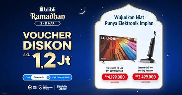 5 Rekomendasi TV TCL di Promo Elektrik TV TCL 65 Inch di Blibli