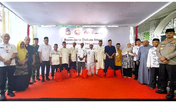 FKUB Manado dan Coca-Cola Indonesia Gelar Santunan dan Buka Puasa Lintas Agama