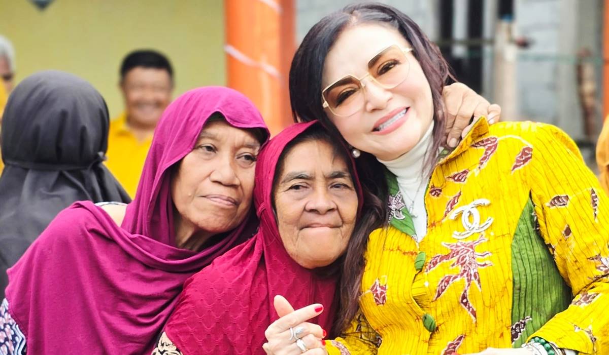 Kerinduan Warga Terbayar, Christiany Eugenia Paruntu Hadir Langsung Bawa Kasih di Bulan Ramadan