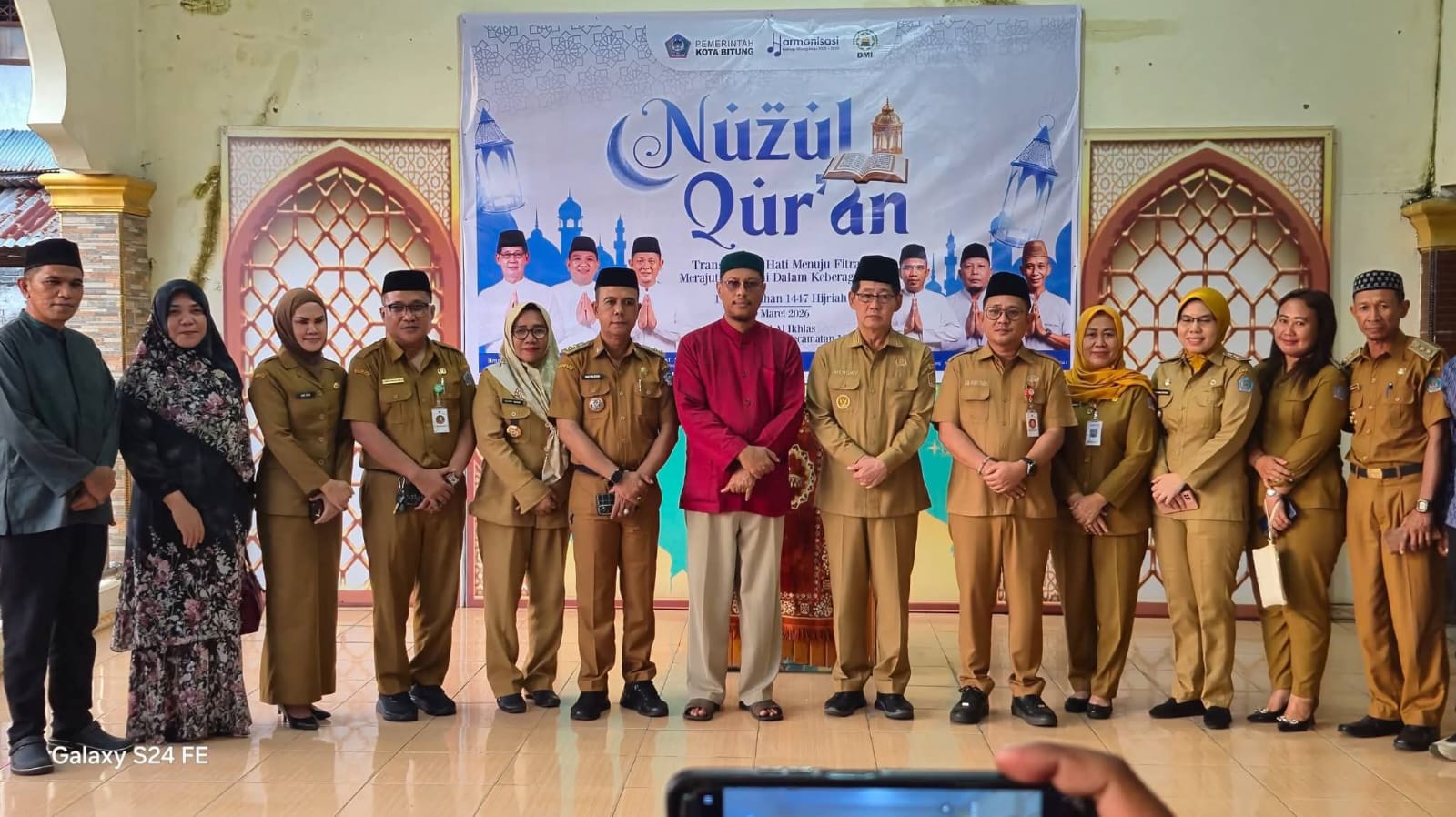 Wali Kota Bitung Hadiri Peringatan Nuzulul Qur'an dan Buka Puasa Bersama Jamaah Masjid Al-Ikhlas