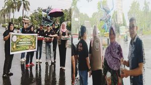 Hujan Tak Surutkan Semangat, Tim Malukade Berbagi Ratusan Takjil untuk Pengguna Jalan