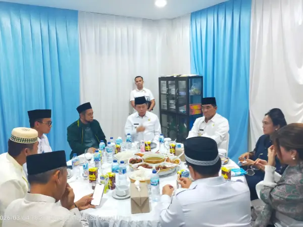 Buka Puasa Bersama Pemprov Sulut dan Pemkot Manado, Ini Pesan Ketua MUI Manado KH Yaser bin Salim Bachmid