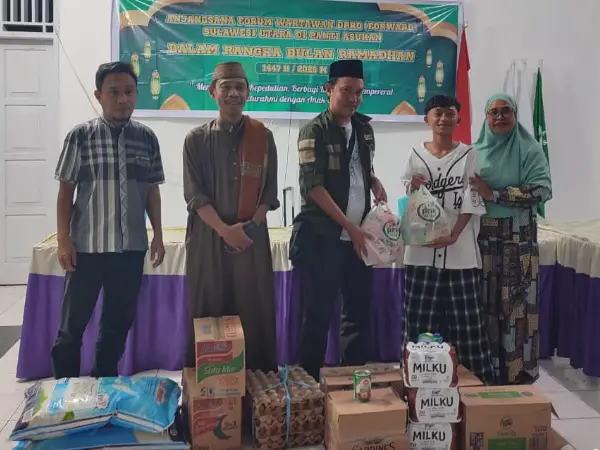 Anjangsana dan Bukber, Forward Sulut Sambangi dan Berbagi Berkah di Panti Asuhan Darussaadah Manado