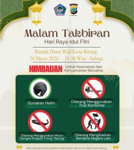 Catat Tanggalnya! Pawai Takbir Segera Digelar Pemkot Bitung, Warga Diminta Patuhi Aturan