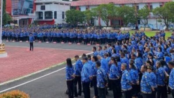Pasca Libur Idul Fitri, ASN Pemkot Bitung Wajib Masuk Kantor dan Ikuti Apel Korpri, Give Mose Tegaskan Tak Ada Perpanjangan Libur