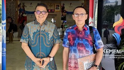 Dispora Minahasa Minahasa Sinergikan Program Kepemudaan dan Olahraga ke Kemenpora RI