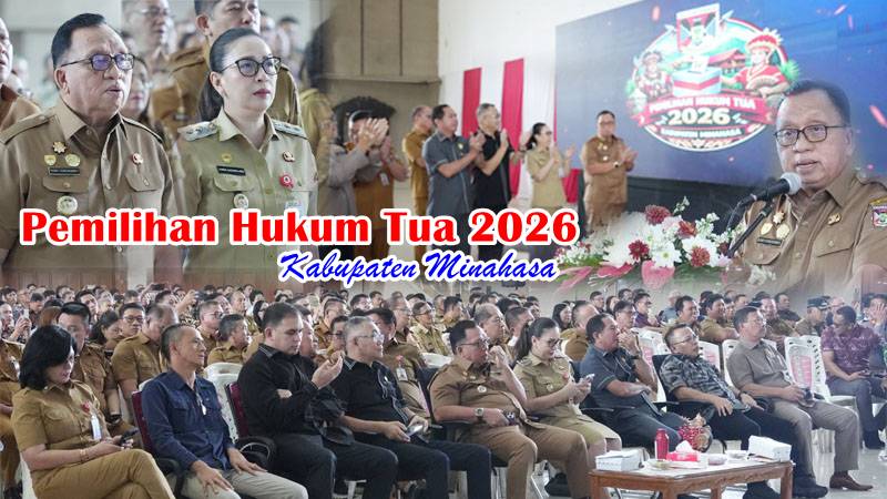 Tahapan Pilhut Serentak di Minahasa Resmi Bergulir, Ini Pesan Bupati Robby Dondokambey