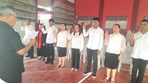 Sah! Panitia Pilhut Desa Wolaang Dilantik