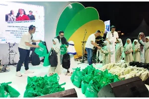 Berbagi di Bulan Suci, Pegadaian Kanwil V Manado Santuni Anak Yatim dan Libatkan UMKM